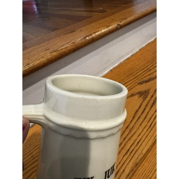 Vtg Gamma Del Of Lower Merion Mug Stein Lady On Handle 1955 Juk-Juk Pennsylvania